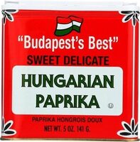 Sweet Delicate Hungarian Paprika
