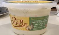 Pub Cheese white cheddar with jalapenos