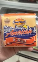 American pasteurized cheese 16 singles