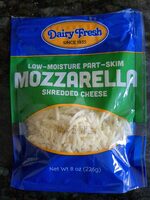 Mozzarella, Part-Skim, Shredded