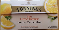 Thé citron intense