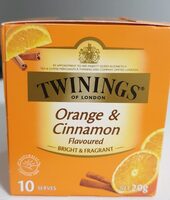 Orange and Cinnamon flovored