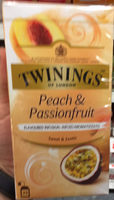 OF LONDON Peach & Passionfruit FLAVOURED INFUSION