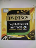 English Breakfast Fairtrade Organic Tea