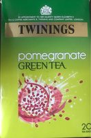 Pomegranate green tea