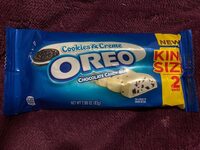 Oreo cookies and creme 1x2.88 oz