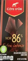 Chocolate Bar Dark 86% 1X3.52 Oz