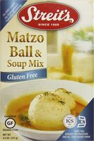 Gluten free matzoh ball mix and soup mix