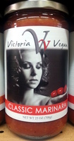 Victoria vegan, classic marinara