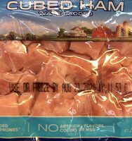 Cubed Ham Water Added