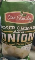 Sour cream and onion chips