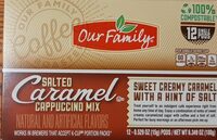 Salted Caramel cappuccino mix