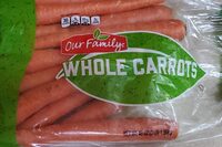 Whole carrots