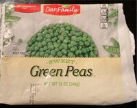 Sweet green peas