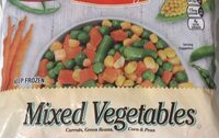 Mixed vegetables carrots