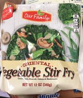 Oriental vegetable stir fry green beans
