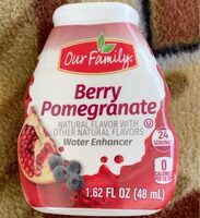 Berry Pomegranate water enhancer