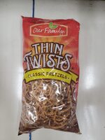 Our Family Thin Twists Classic Pretzels