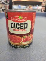 Our Family Diced Tomatoes 28 oz