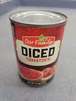 Our Family Diced Tomatoes 14.5 oz