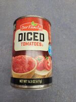 Our Family Diced Tomatoes 14.5 oz