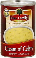 Cream of celery condensed soup
