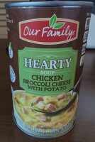 Soup, Chicken broccoli cheese with potato