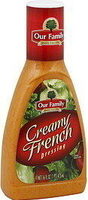 Creamy french dressing