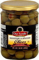 Manzanilla Stuffed Spanish Olives With Pimento