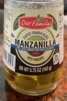 Manzanilla Stuffed Spanish Olives With Pimento