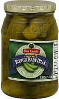 Kosher Baby Dill Whole Pickles