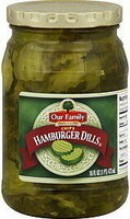 Hamburger Dill Slices