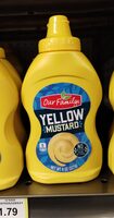 OF 8 oz. Yellow Mustard