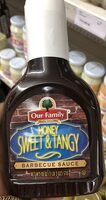 Honey sweet & tangy barbecue sauce
