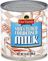Sweetened condensed milk