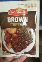 Brown gravy mix