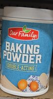 Double-acting baking powder