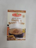 OF Maple & Brown Sugar Instant Oatmeal