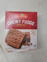 Our Family chewy fudge brownie mix