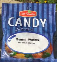 Candy favorites Gummi Worms