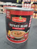 Our Family Traditional Refried Beans 31 oz