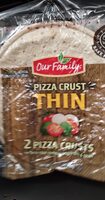 Thin pizza crust
