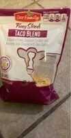 Taco blend fancy shreds