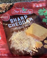 Swiss finely shredded aged cheese