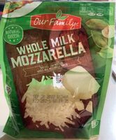 Whole milk mozzarella
