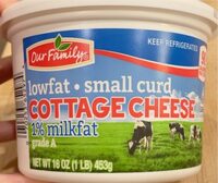 Small curd cottage cheese