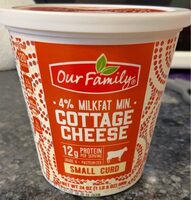 Small curd cottage cheese