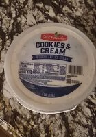 Cookies & cream vanilla ice cream, cookies & cream