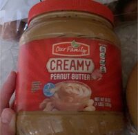 Creamy peanut butter