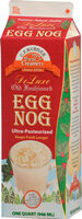 C f burger creamery deluxe old fashioned egg nog